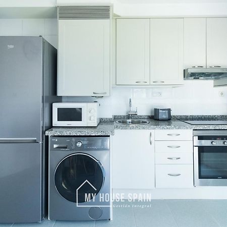 Myhousespain - Playa De Poniente, Con Vistas Al Mar Y Parking Gratuito Gijón Eksteriør bilde
